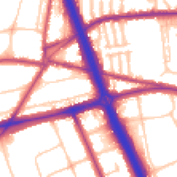 Daytime road noise heatmap for SE3 7DF