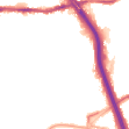 Night-time road noise heatmap for SE3 7LL