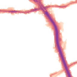Night-time road noise heatmap for SE3 7LN