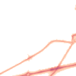 Night-time road noise heatmap for SE3 7PZ