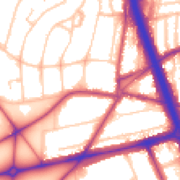 Daytime road noise heatmap for SE3 7RU