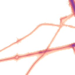 Night-time road noise heatmap for SE3 7TF