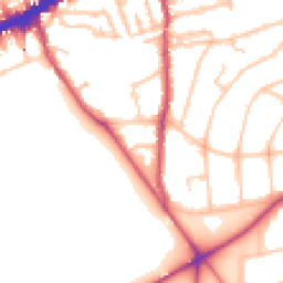Daytime road noise heatmap for SE3 7UA