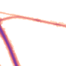 Night-time road noise heatmap for SE3 8BZ