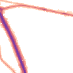Night-time road noise heatmap for SE3 8HJ