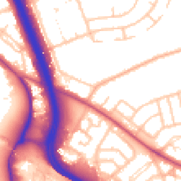 Daytime road noise heatmap for SE3 8NA