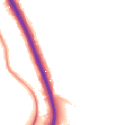Night-time road noise heatmap for SE3 8PA