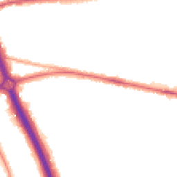 Night-time road noise heatmap for SE3 8SD