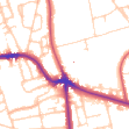 Daytime road noise heatmap for SE3 9AT