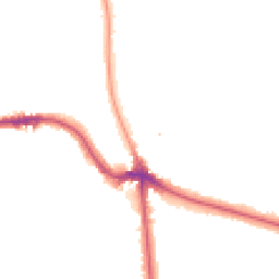 Night-time road noise heatmap for SE3 9AT