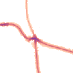 Night-time road noise heatmap for SE3 9DJ