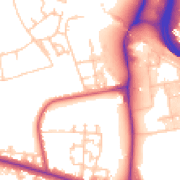 Daytime road noise heatmap for SE3 9GH