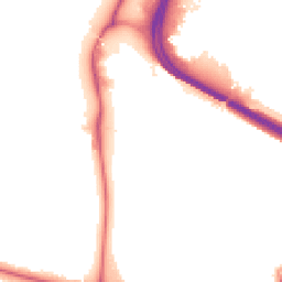 Night-time road noise heatmap for SE3 9GP