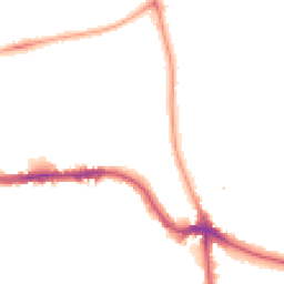 Night-time road noise heatmap for SE3 9HT