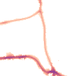 Night-time road noise heatmap for SE3 9HY