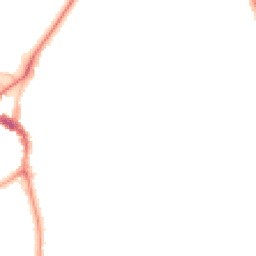 Night-time road noise heatmap for SE3 9JJ