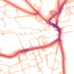 Daytime road noise heatmap for SE3 9LR