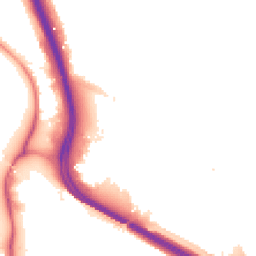 Night-time road noise heatmap for SE3 9QT