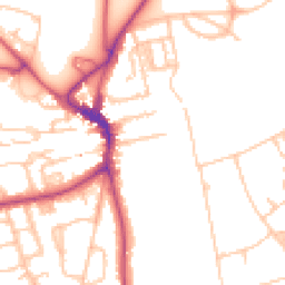 Daytime road noise heatmap for SE3 9RB