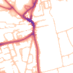 Daytime road noise heatmap for SE3 9RN