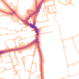 Daytime road noise heatmap for SE3 9RQ