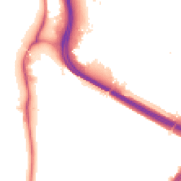 Night-time road noise heatmap for SE3 9SD