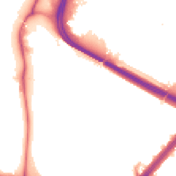 Night-time road noise heatmap for SE3 9SR