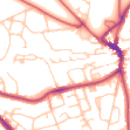 Daytime road noise heatmap for SE3 9TH