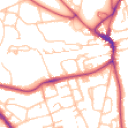 Daytime road noise heatmap for SE3 9TJ