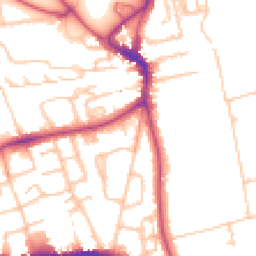 Daytime road noise heatmap for SE3 9UE
