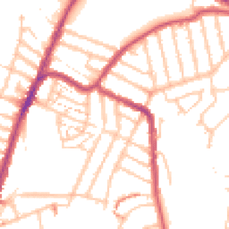 Daytime road noise heatmap for SE4 1AT