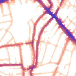 Daytime road noise heatmap for SE4 1BJ