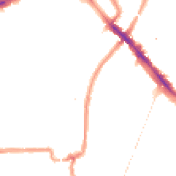 Night-time road noise heatmap for SE4 1BJ