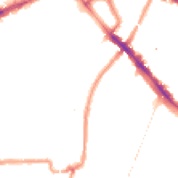 Night-time road noise heatmap for SE4 1BL