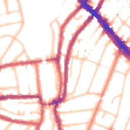 Daytime road noise heatmap for SE4 1BQ