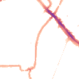 Night-time road noise heatmap for SE4 1BZ