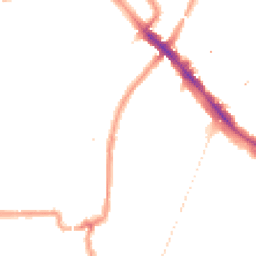Night-time road noise heatmap for SE4 1DA