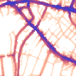 Daytime road noise heatmap for SE4 1DF