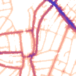 Daytime road noise heatmap for SE4 1DH