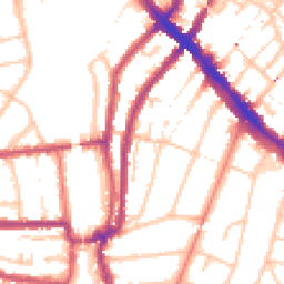 Daytime road noise heatmap for SE4 1DQ