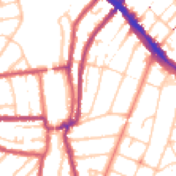 Daytime road noise heatmap for SE4 1DR