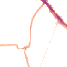 Night-time road noise heatmap for SE4 1DR