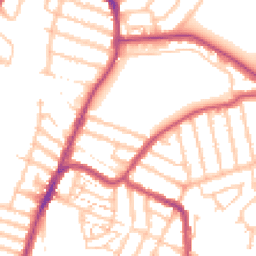 Daytime road noise heatmap for SE4 1DT