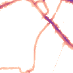 Night-time road noise heatmap for SE4 1DW