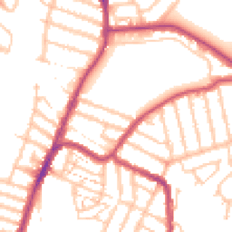 Daytime road noise heatmap for SE4 1DX