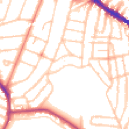 Daytime road noise heatmap for SE4 1QA