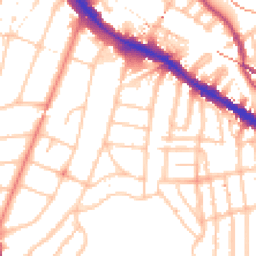 Daytime road noise heatmap for SE4 1QQ