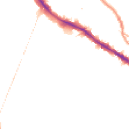 Night-time road noise heatmap for SE4 1QQ