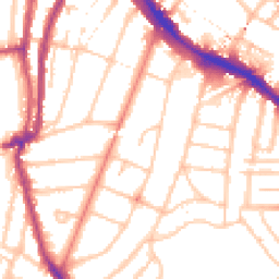 Daytime road noise heatmap for SE4 1UN
