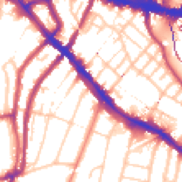 Daytime road noise heatmap for SE4 1UU